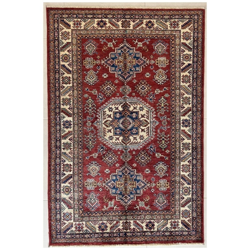 Tappeto Kazak Extra Fine Annodato a Mano – Autentico Tappeto Orientale