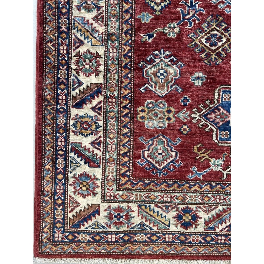 Tappeto Kazak Extra Fine Annodato a Mano – Autentico Tappeto Orientale