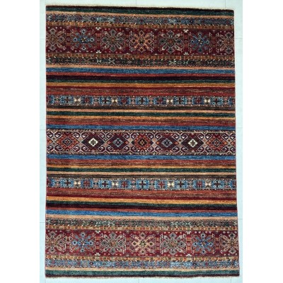 Tappeto Shabargan Annodato a Mano – Autentico Tappeto Orientale