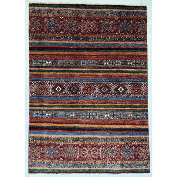 Tappeto Shabargan Annodato a Mano – Autentico Tappeto Orientale