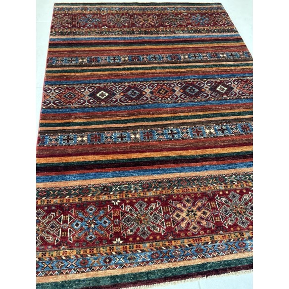 Tappeto Shabargan Annodato a Mano – Autentico Tappeto Orientale