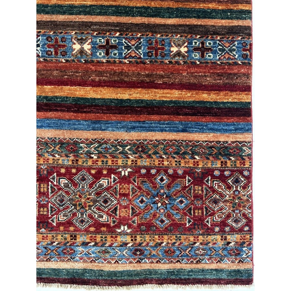 Tappeto Shabargan Annodato a Mano – Autentico Tappeto Orientale