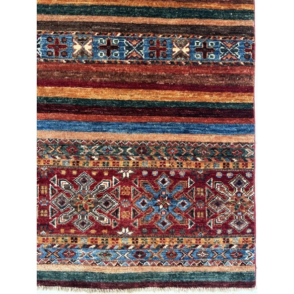 Tappeto Shabargan Annodato a Mano – Autentico Tappeto Orientale