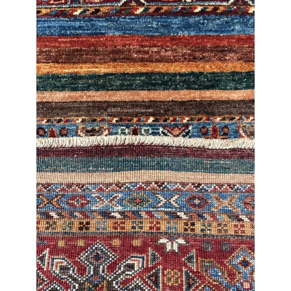 Tappeto Shabargan Annodato a Mano – Autentico Tappeto Orientale