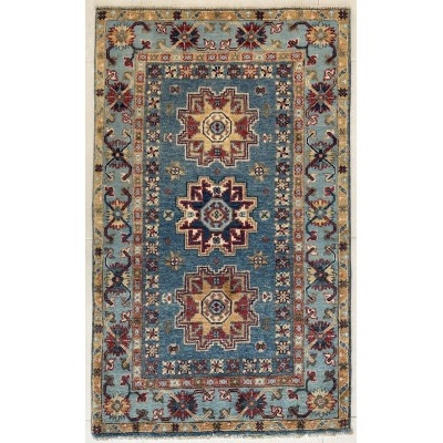 Tappeto Kazak Annodato a Mano 145x88 cm – Tappeto Orientale Artigianal