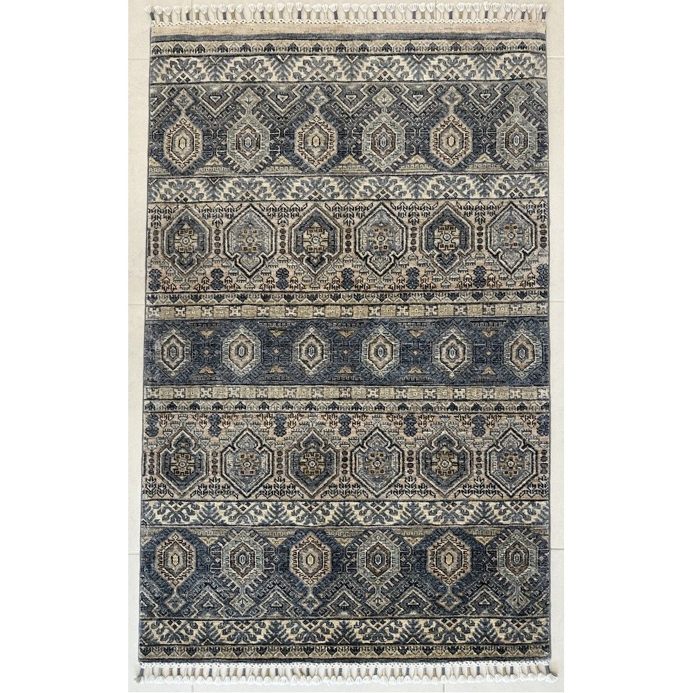 Tappeto SHABARGAN Annodato a Mano  – Autentico Tappeto Orientale