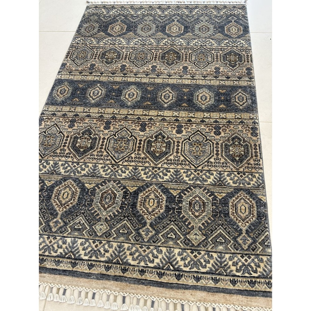 Tappeto SHABARGAN Annodato a Mano  – Autentico Tappeto Orientale