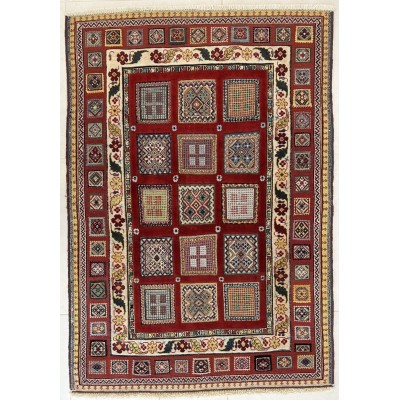 Tappeto Kazak Kilim 103x146 cm – Tappeto Orientale Tessuto a Mano