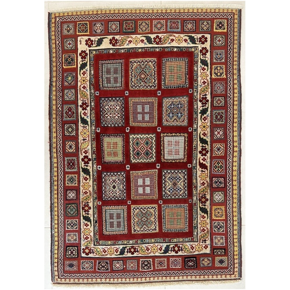 Tappeto Kazak Kilim 103x146 cm – Tappeto Orientale Tessuto a Mano
