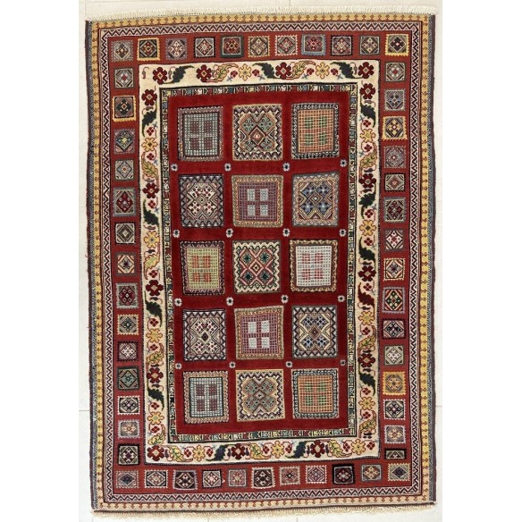 Tappeto Kazak Kilim 103x146 cm – Tappeto Orientale Tessuto a Mano