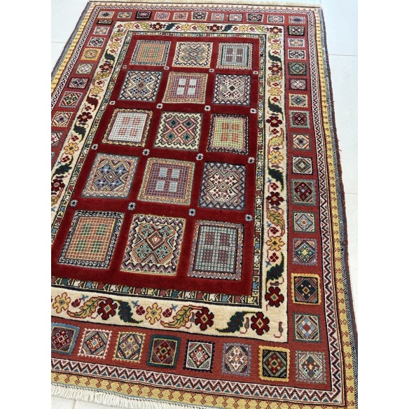 Tappeto Kazak Kilim 103x146 cm – Tappeto Orientale Tessuto a Mano