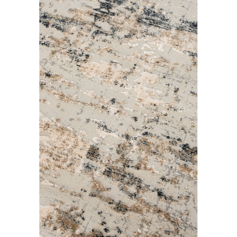 Tappeto Rotondo MONTREAL Ø160 cm – Design Moderno per Soggiorno