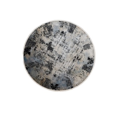 Tappeto Rotondo KALIPSO Ø160 cm – Design Moderno per Soggiorno