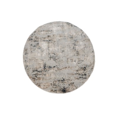 Tappeto Rotondo MONTREAL Ø160 cm – Design Moderno per Soggiorno