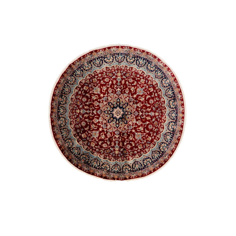 Tappeto Rotondo ISLAMABAD EXTRA Ø190 cm – Tappeto Elegante di Alta Qua