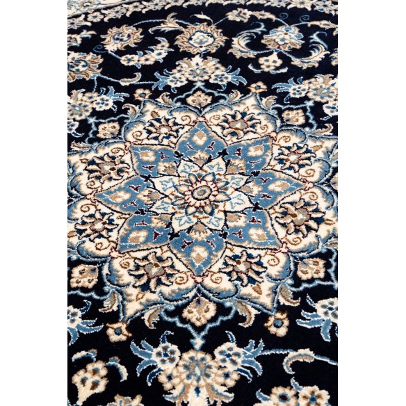Tappeto NAIN Annodato a Mano 200x200 cm – Tappeto Orientale di Lusso