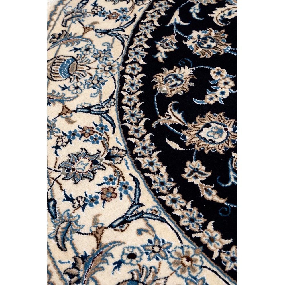 Tappeto NAIN Annodato a Mano 200x200 cm – Tappeto Orientale di Lusso