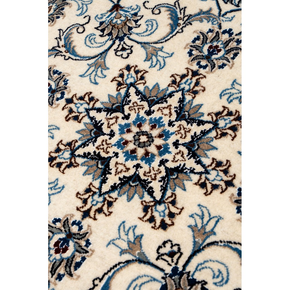 Tappeto NAIN Annodato a Mano 150x150 cm – Tappeto Persiano Elegante