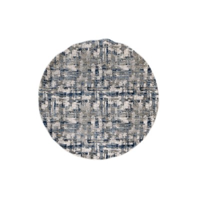 Tappeto Rotondo CASTILLA Cream Ø160 cm – Tappeto Moderno Beige Elegant