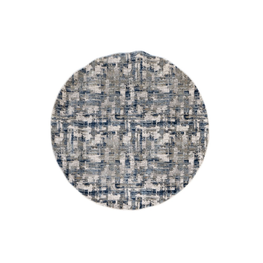 Tappeto Rotondo CASTILLA Cream Ø160 cm – Tappeto Moderno Beige Elegant