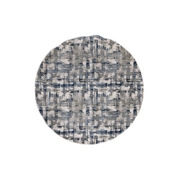 Tappeto Rotondo CASTILLA Cream Ø160 cm – Tappeto Moderno Beige Elegant