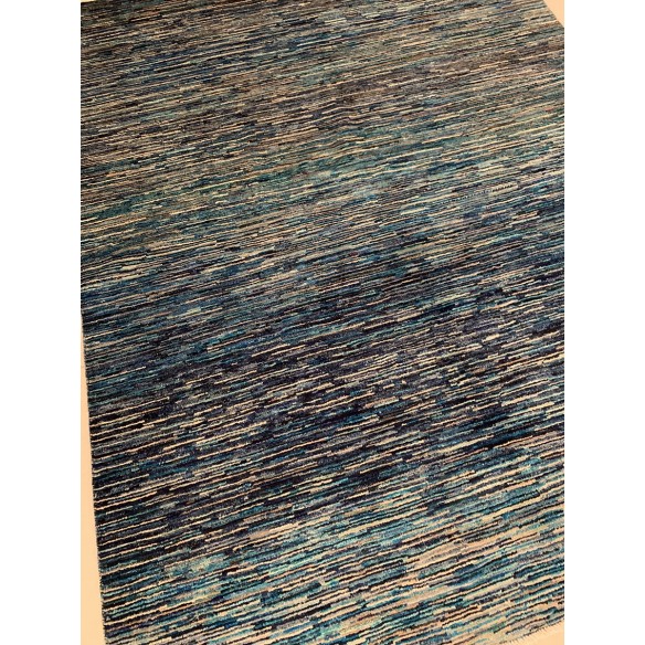 Tappeto moderno azzurro Gabbè misura 166x220 cm