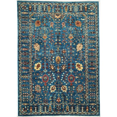 Tappeto Ziegler azzurro misura 145x203 cm