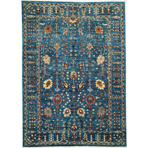 Tappeto Ziegler azzurro misura 145x203 cm
