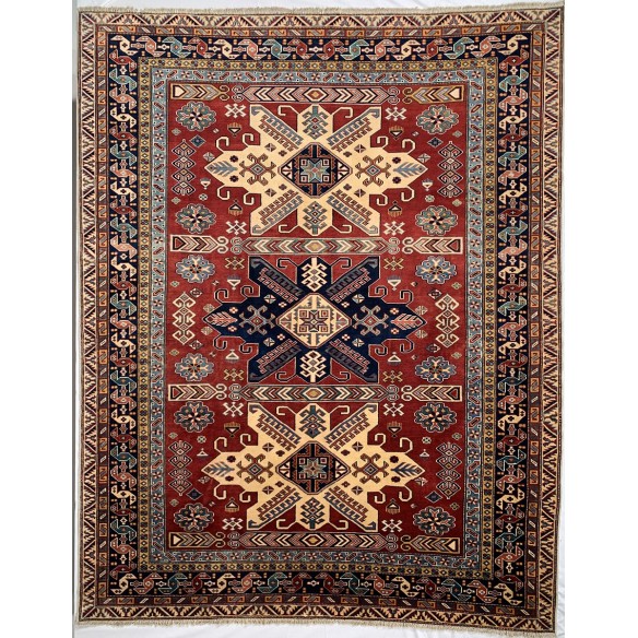 Tappeto geometrico shirvan misura 182x230 cm