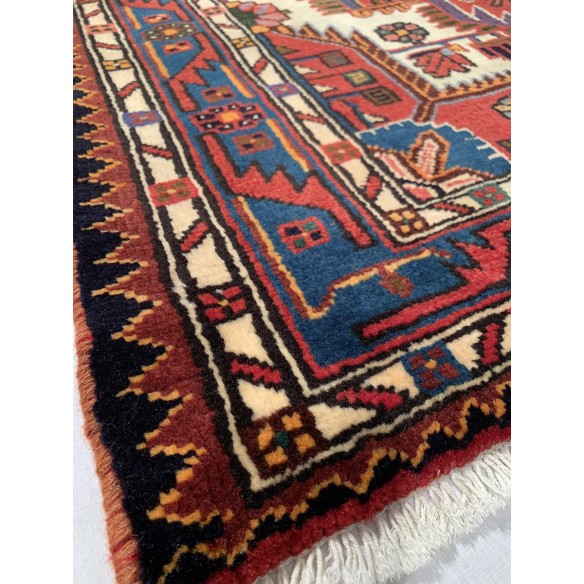 Tappeto in lana rosso Touserkan misura 115x153 cm