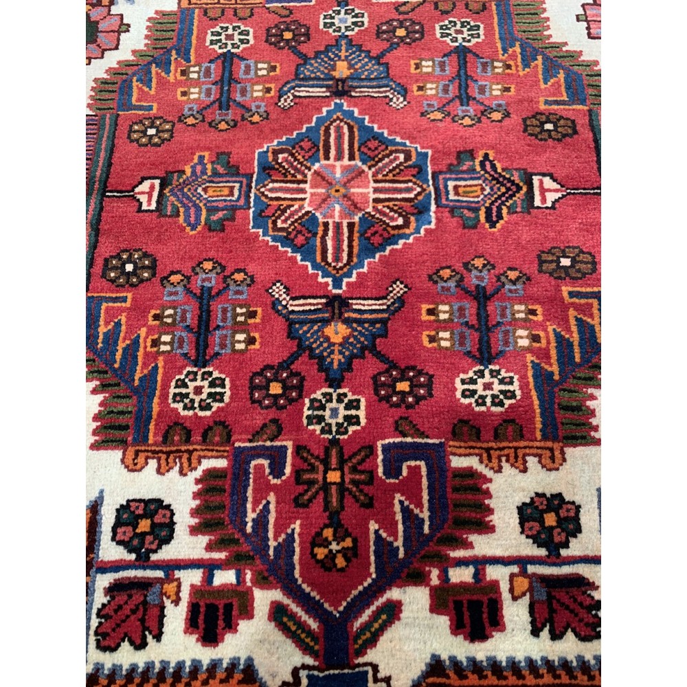 Tappeto in lana rosso Touserkan misura 115x153 cm