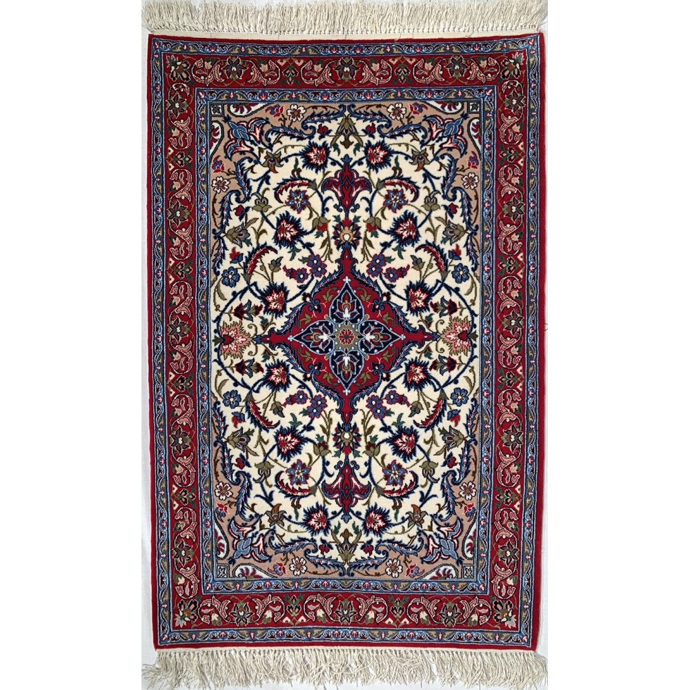 Tappeto persiano Isfahan misura 72x112 cm