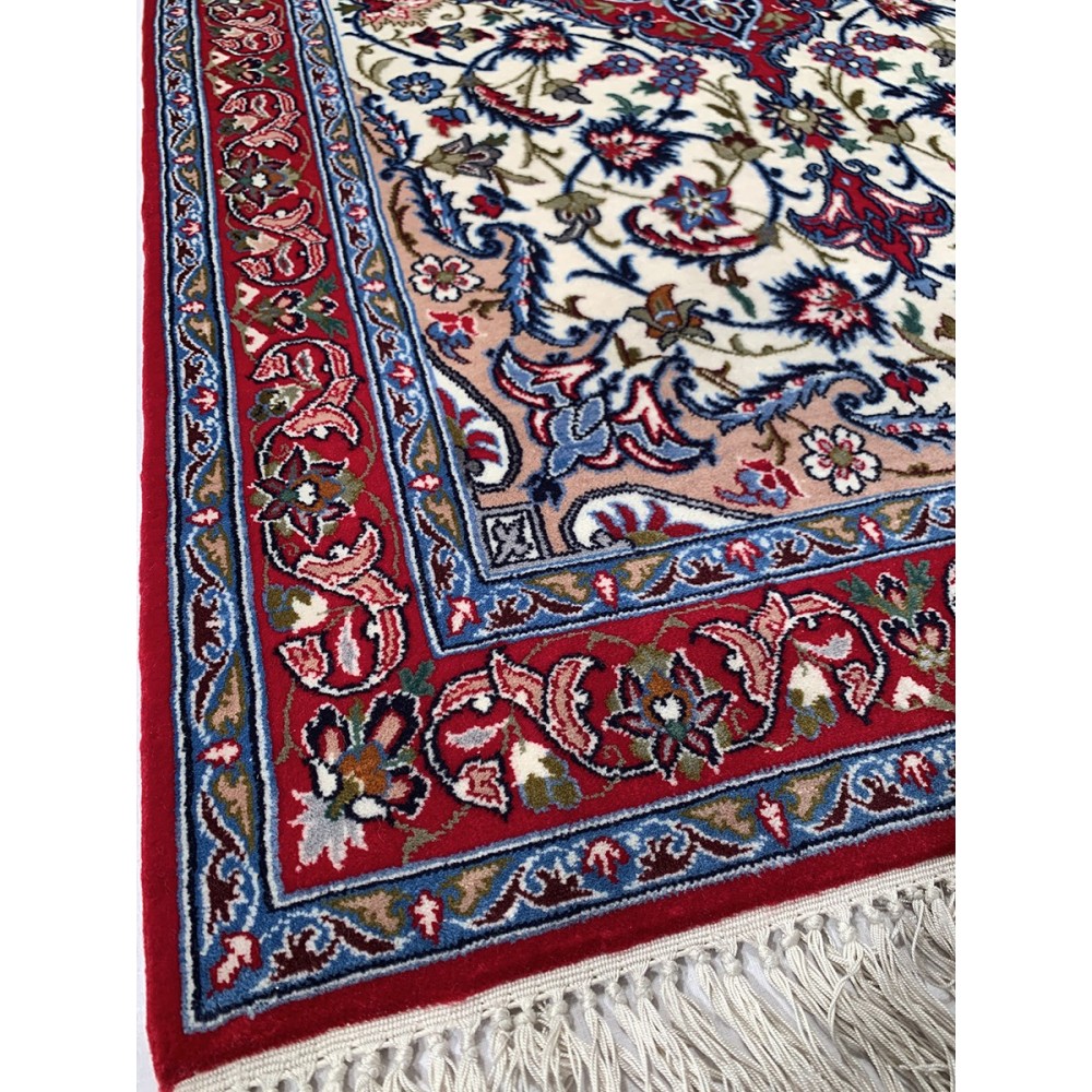 Tappeto persiano Isfahan misura 72x112 cm